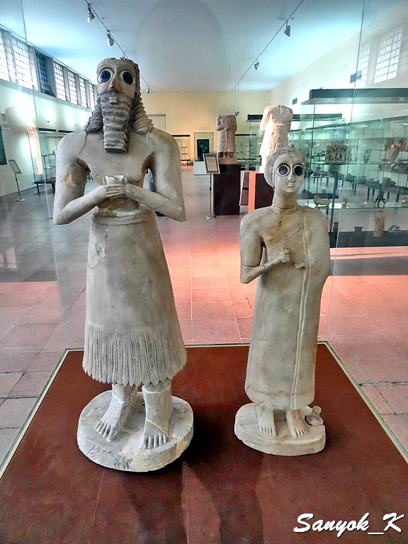 342 Baghdad Iraqi museum Sumerian period Багдад Национальный музей Ирака Шумерский период
