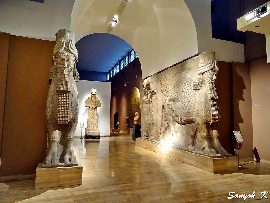 420 Baghdad Iraqi museum Assyrian period Багдад Национальный музей Ирака Ассирийский период