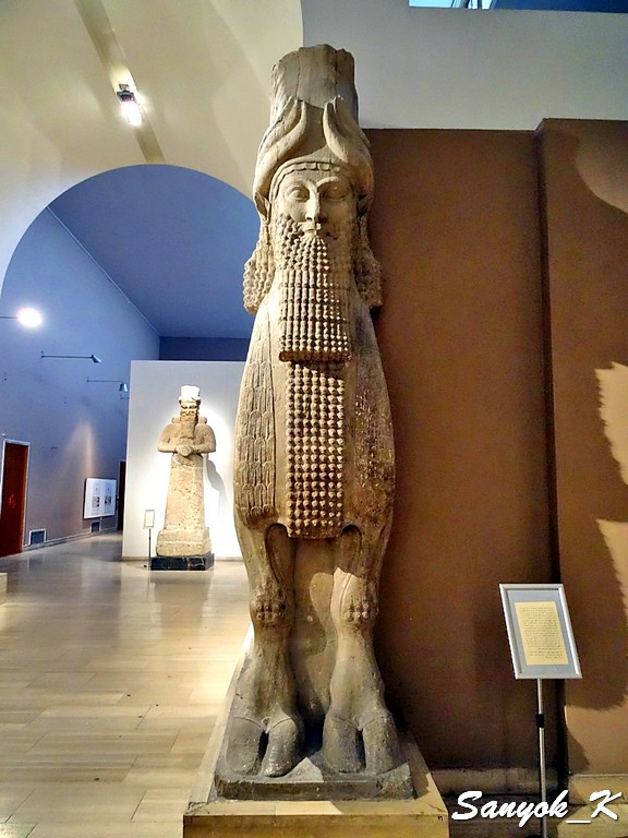 433 Baghdad Iraqi museum Assyrian period Багдад Национальный музей Ирака Ассирийский период