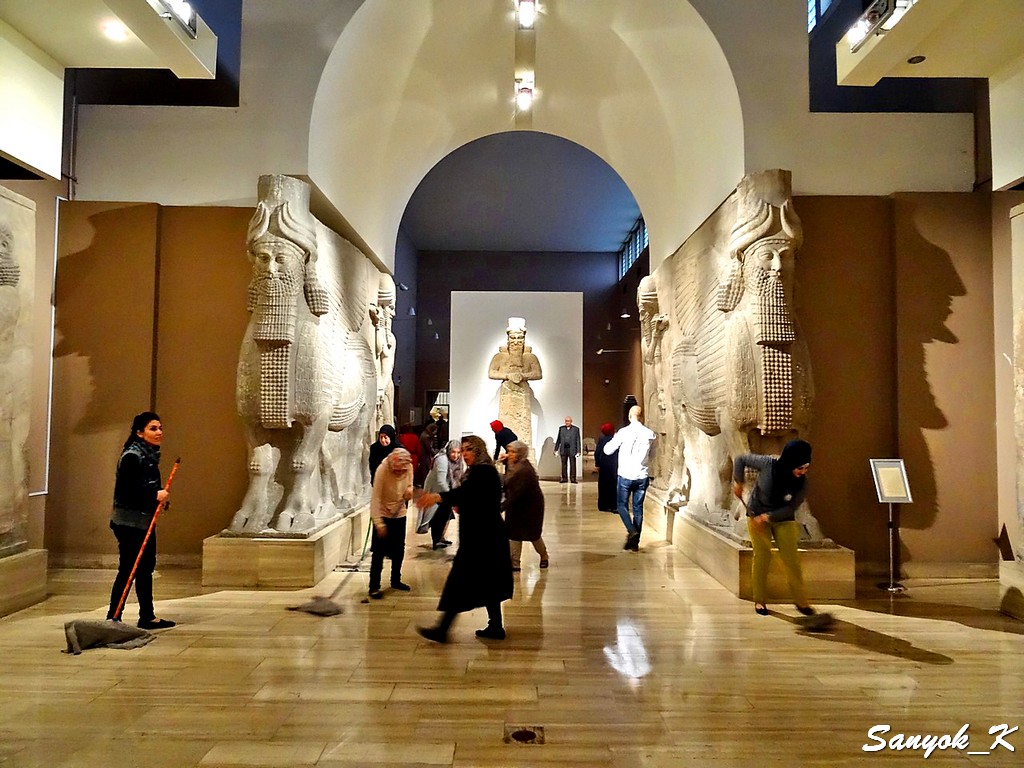 442 Baghdad Iraqi museum Assyrian period Багдад Национальный музей Ирака Ассирийский период
