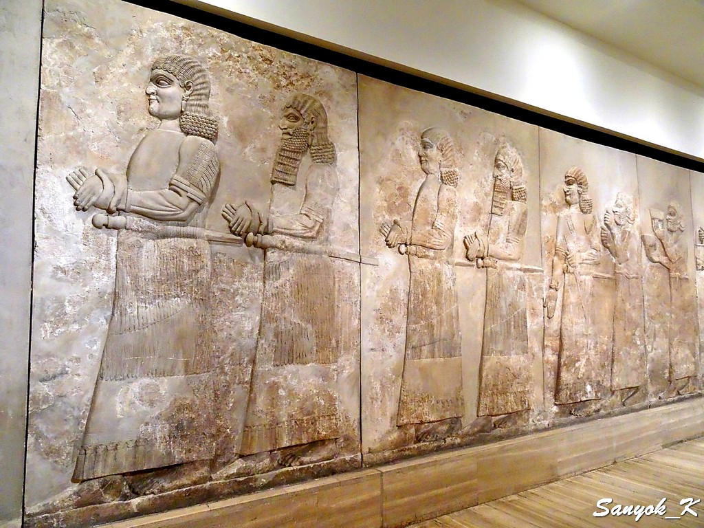 454 Baghdad Iraqi museum Assyrian period Багдад Национальный музей Ирака Ассирийский период