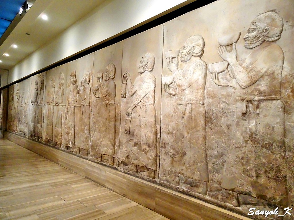 458 Baghdad Iraqi museum Assyrian period Багдад Национальный музей Ирака Ассирийский период