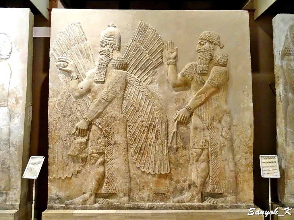 462 Baghdad Iraqi museum Assyrian period Багдад Национальный музей Ирака Ассирийский период