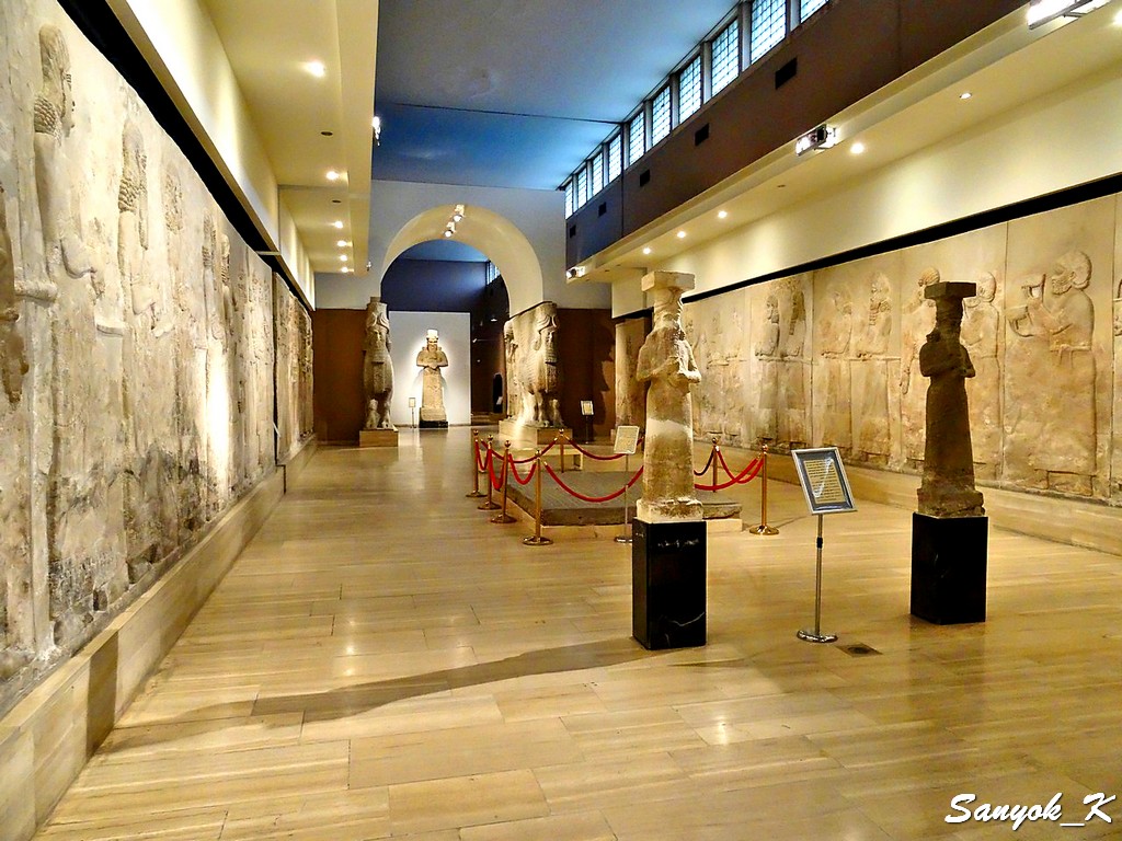 469 Baghdad Iraqi museum Assyrian period Багдад Национальный музей Ирака Ассирийский период