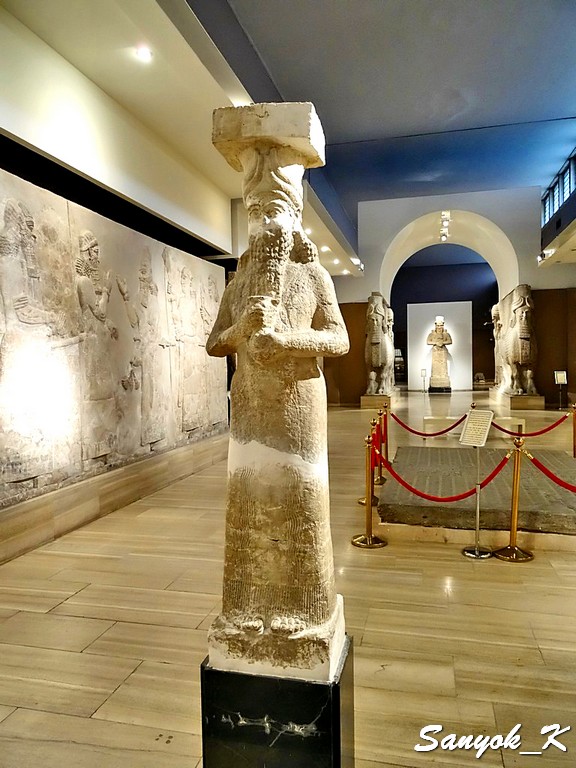 470 Baghdad Iraqi museum Assyrian period Багдад Национальный музей Ирака Ассирийский период