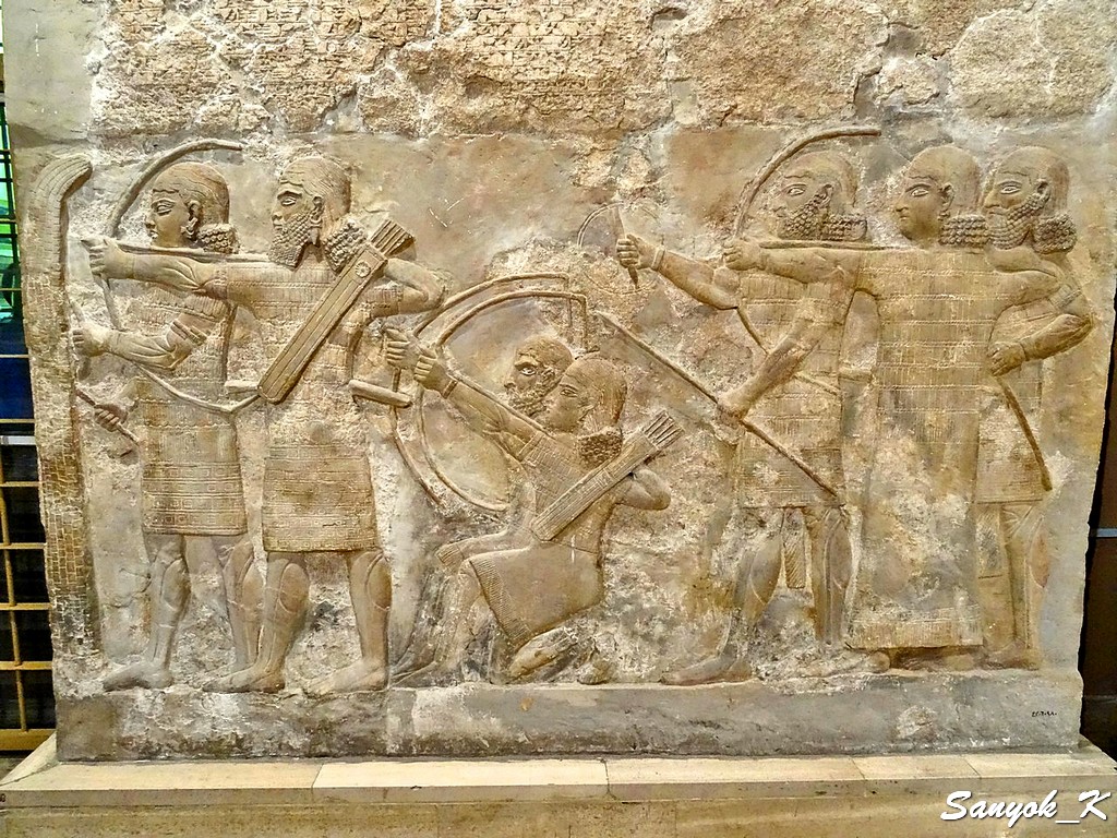 474 Baghdad Iraqi museum Assyrian period Багдад Национальный музей Ирака Ассирийский период