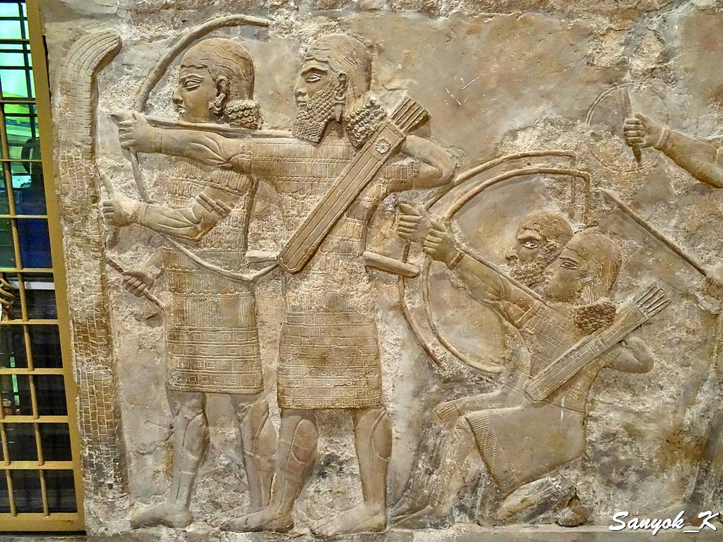475 Baghdad Iraqi museum Assyrian period Багдад Национальный музей Ирака Ассирийский период