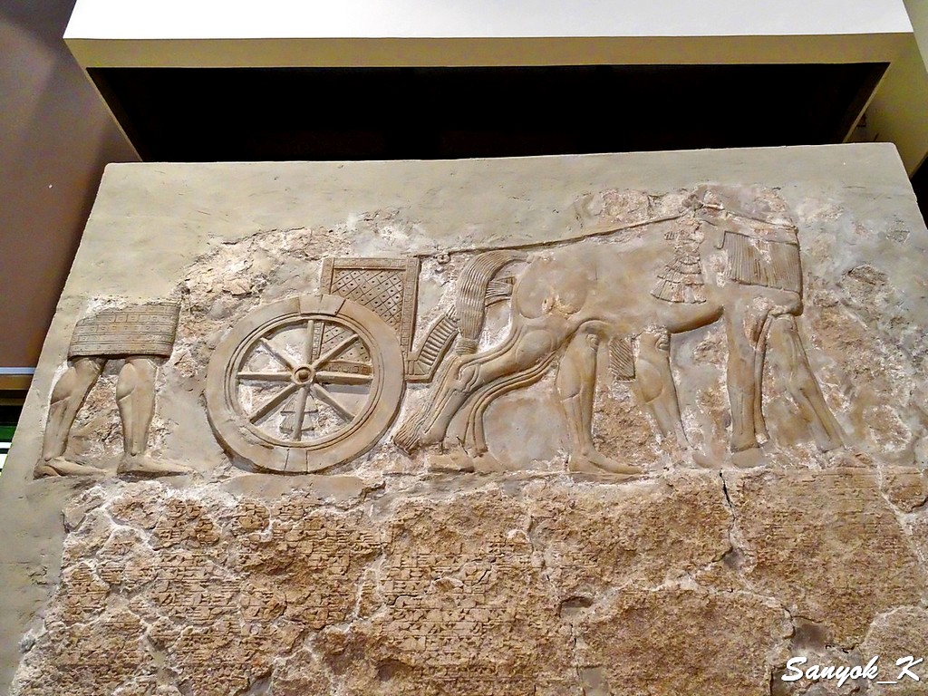 477 Baghdad Iraqi museum Assyrian period Багдад Национальный музей Ирака Ассирийский период