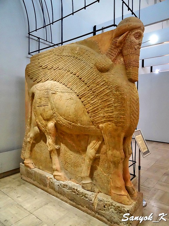 546 Baghdad Iraqi museum Assyrian period Багдад Национальный музей Ирака Ассирийский период