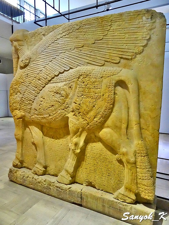 548 Baghdad Iraqi museum Assyrian period Багдад Национальный музей Ирака Ассирийский период