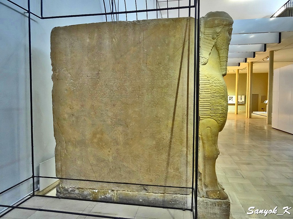 551 Baghdad Iraqi museum Assyrian period Багдад Национальный музей Ирака Ассирийский период
