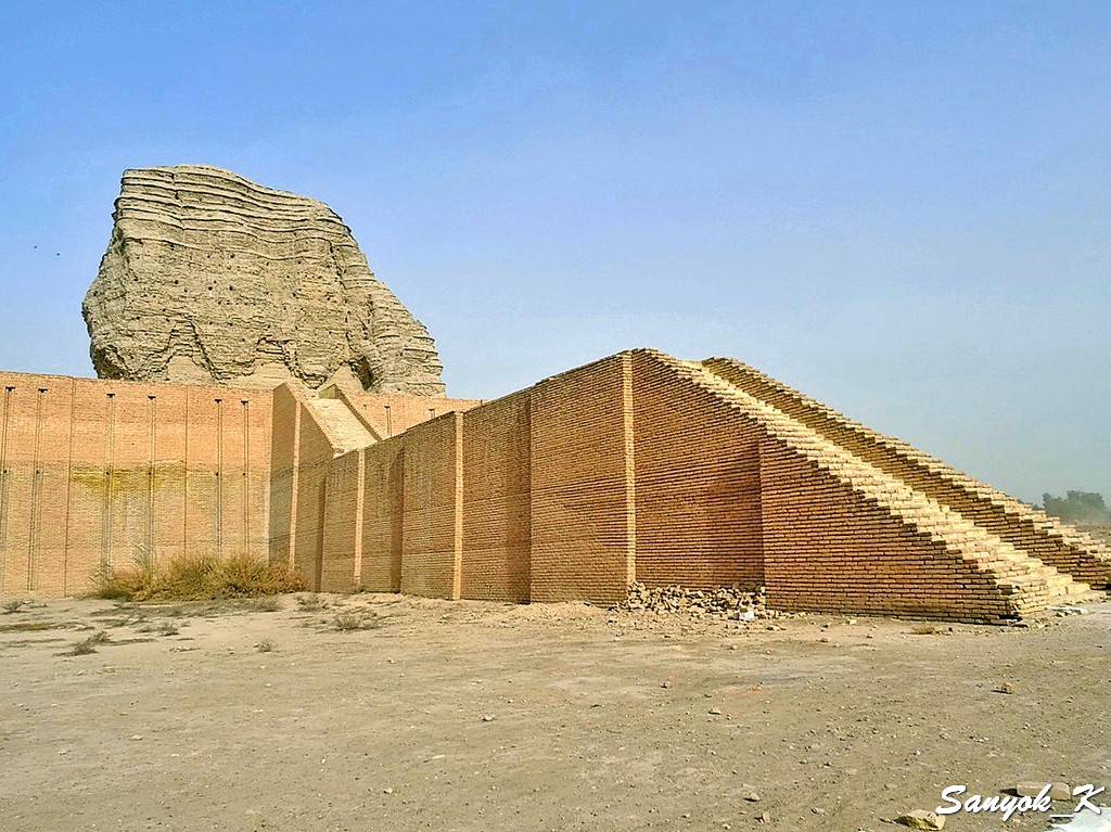 404 Baghdad Akar Kuf Ziggurat of Dur Kurigalzu Багдад Акаркуф Зиккурат Дур Куригальзу