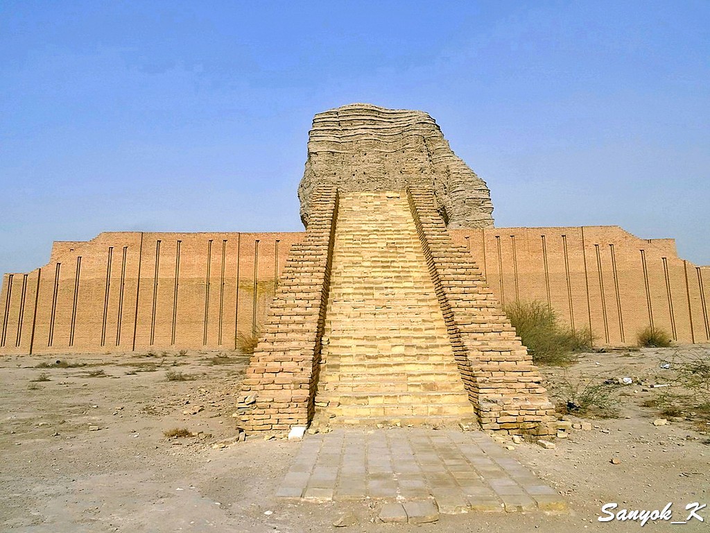 405 Baghdad Akar Kuf Ziggurat of Dur Kurigalzu Багдад Акаркуф Зиккурат Дур Куригальзу