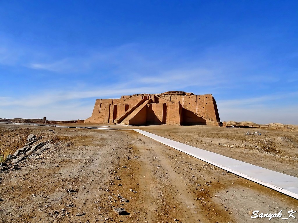 605 Nasiriyah Ziggurat of Ur Насирия Зиккурат в Уре