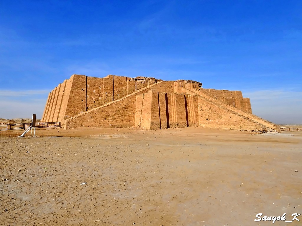 610 Nasiriyah Ziggurat of Ur Насирия Зиккурат в Уре