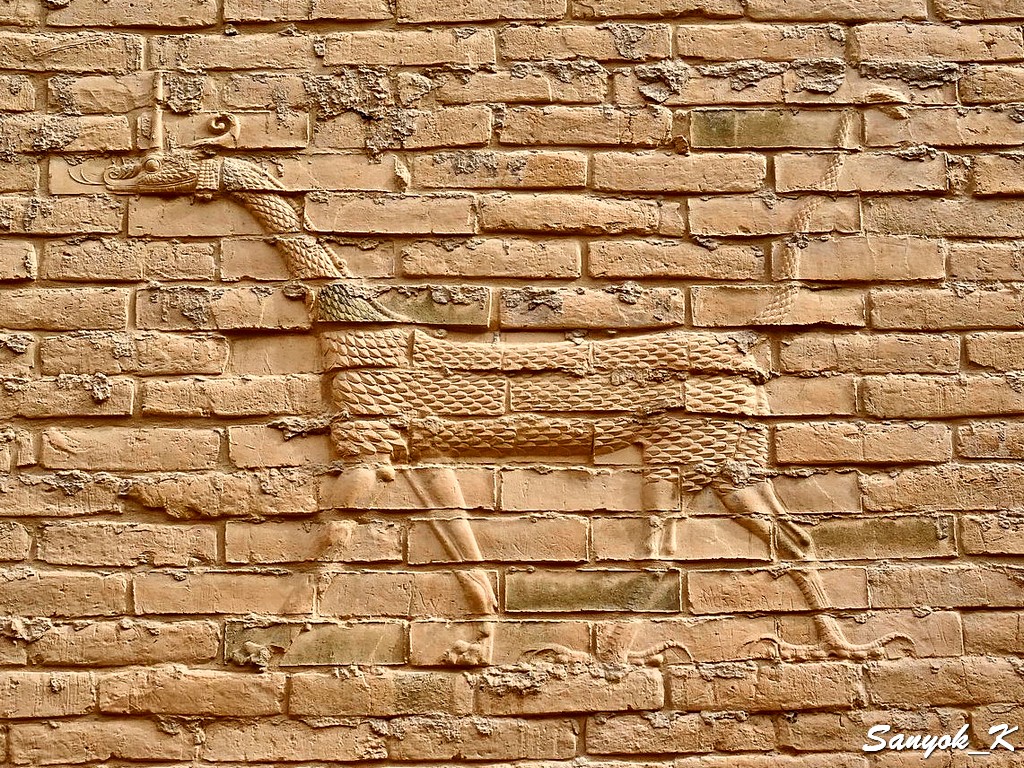 424 Hillah Babylon Ishtar Gate Initial location Хилла Вавилон Ворота Иштар