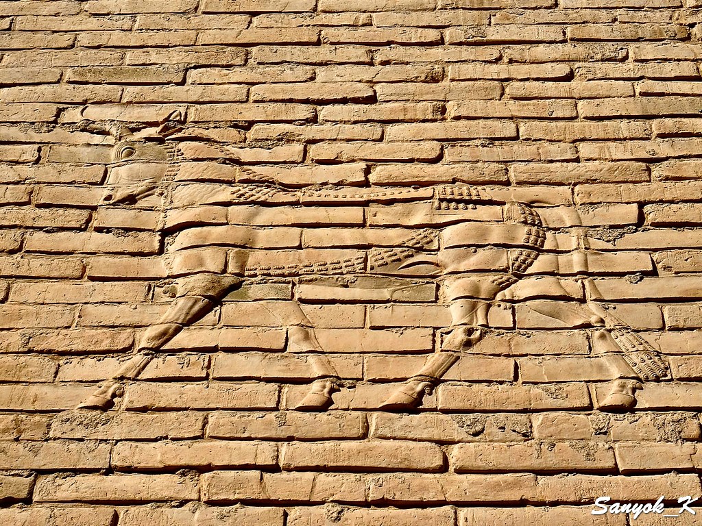437 Hillah Babylon Ishtar Gate Initial location Хилла Вавилон Ворота Иштар
