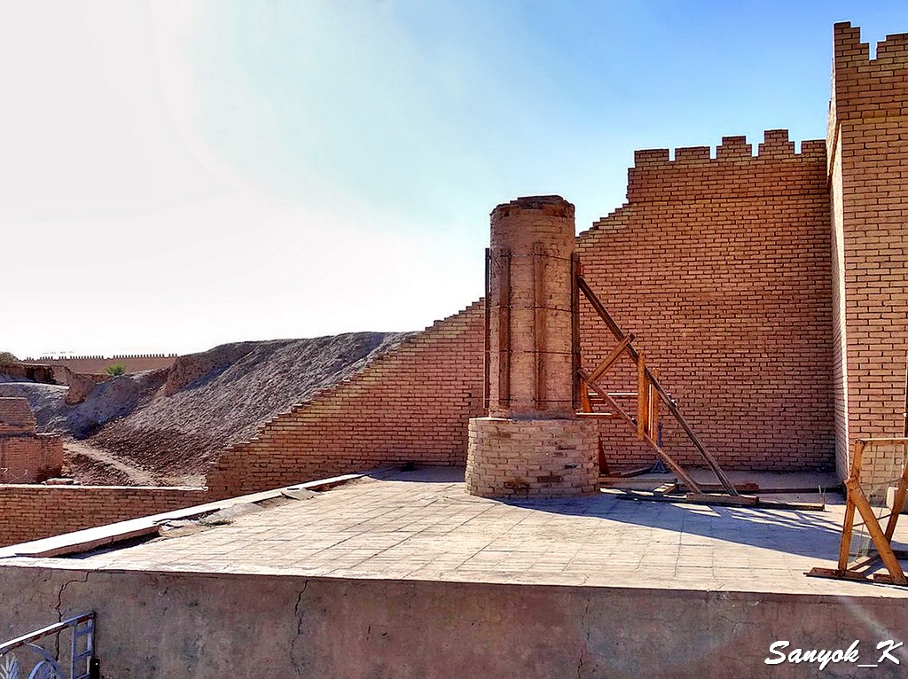 448 Hillah Babylon Ishtar Gate Initial location Хилла Вавилон Ворота Иштар