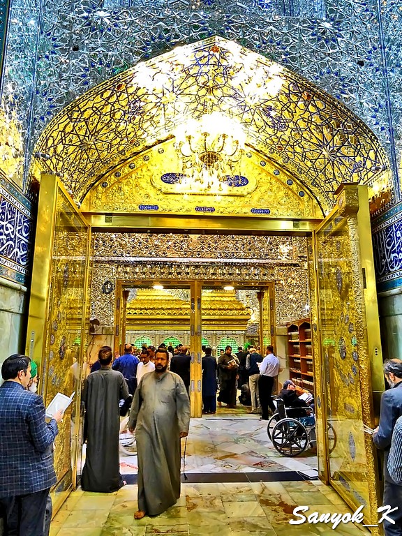 304 Najaf Shrine of Imam Ali Наджаф Мечеть Мавзолей Имама Али