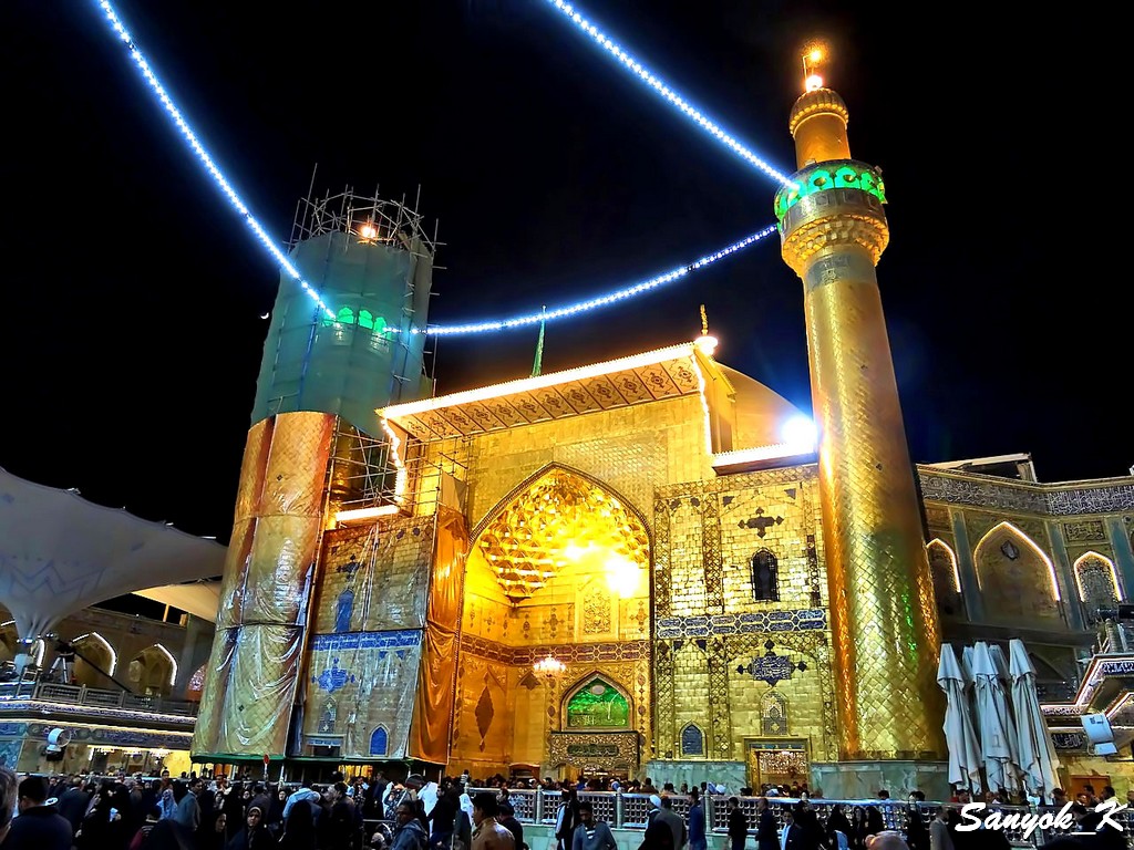 315 Najaf Shrine of Imam Ali Наджаф Мечеть Мавзолей Имама Али