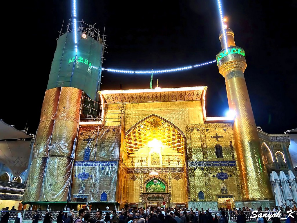 316 Najaf Shrine of Imam Ali Наджаф Мечеть Мавзолей Имама Али