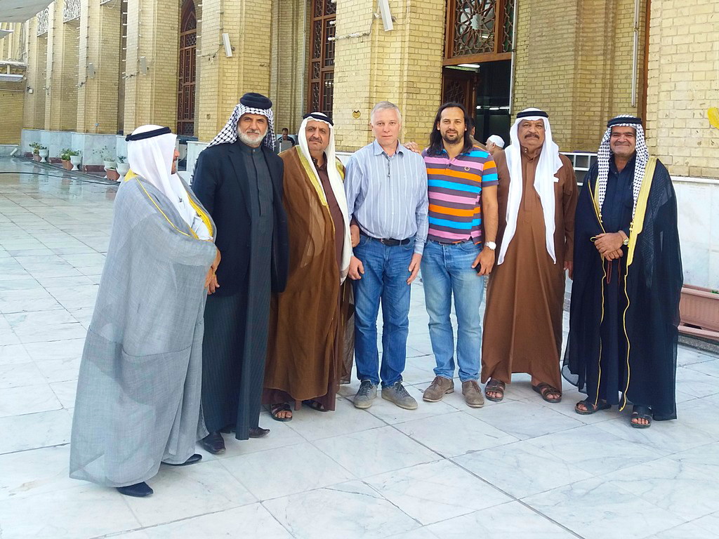 011 Тур в Ирак Baghdad Abu Hanifa Mosque