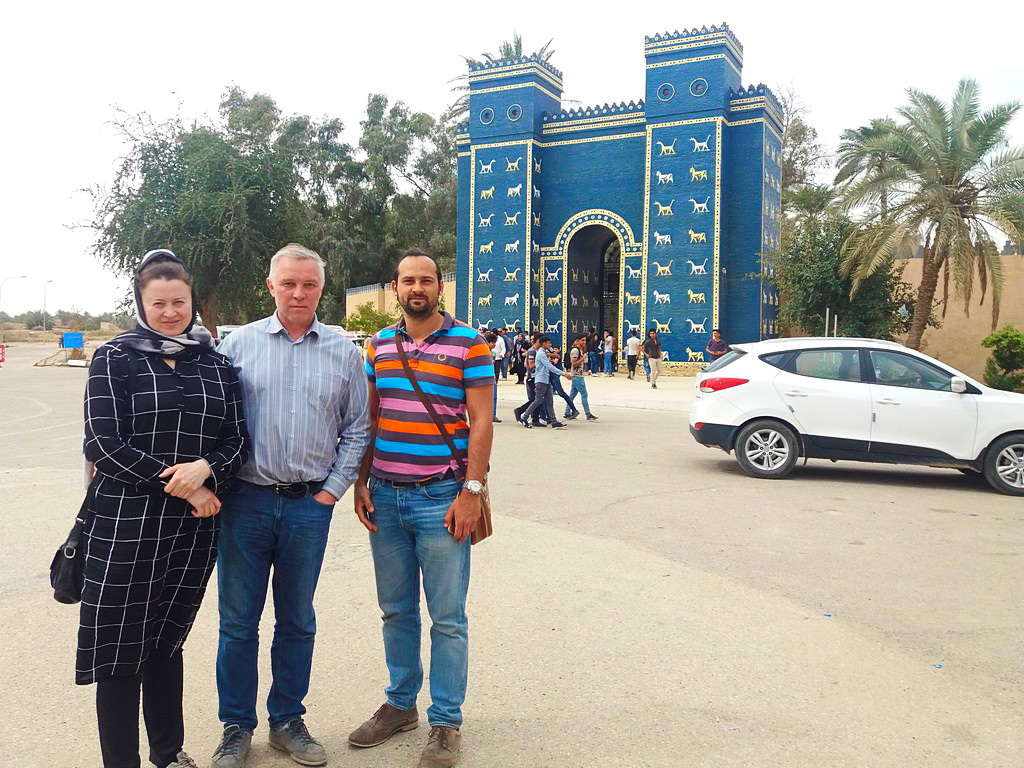012 Тур в Ирак Hillah Babylon Ishtar Gate