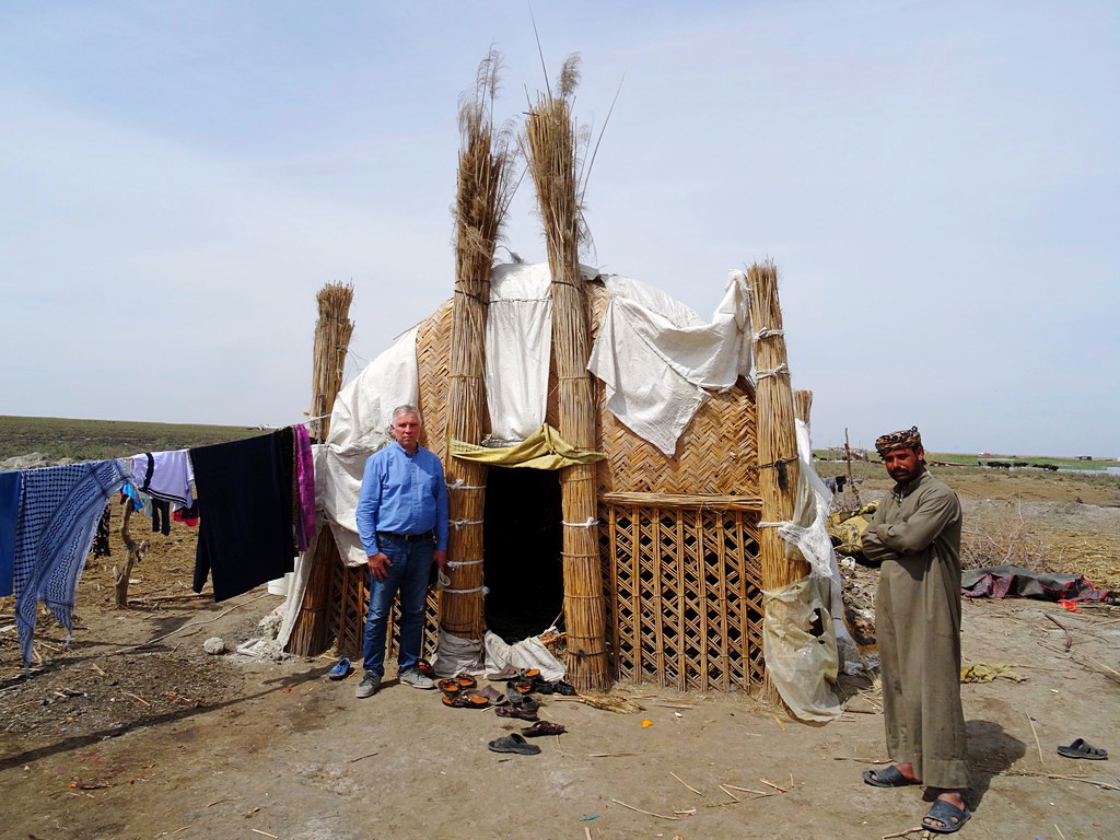 016 Тур в Ирак Chabaish Mudhif Traditional reed house