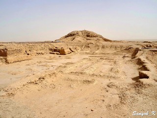1 Samawah Warka Uruk Excavations near Ziggurat Cамава Варка Урук Раскопки